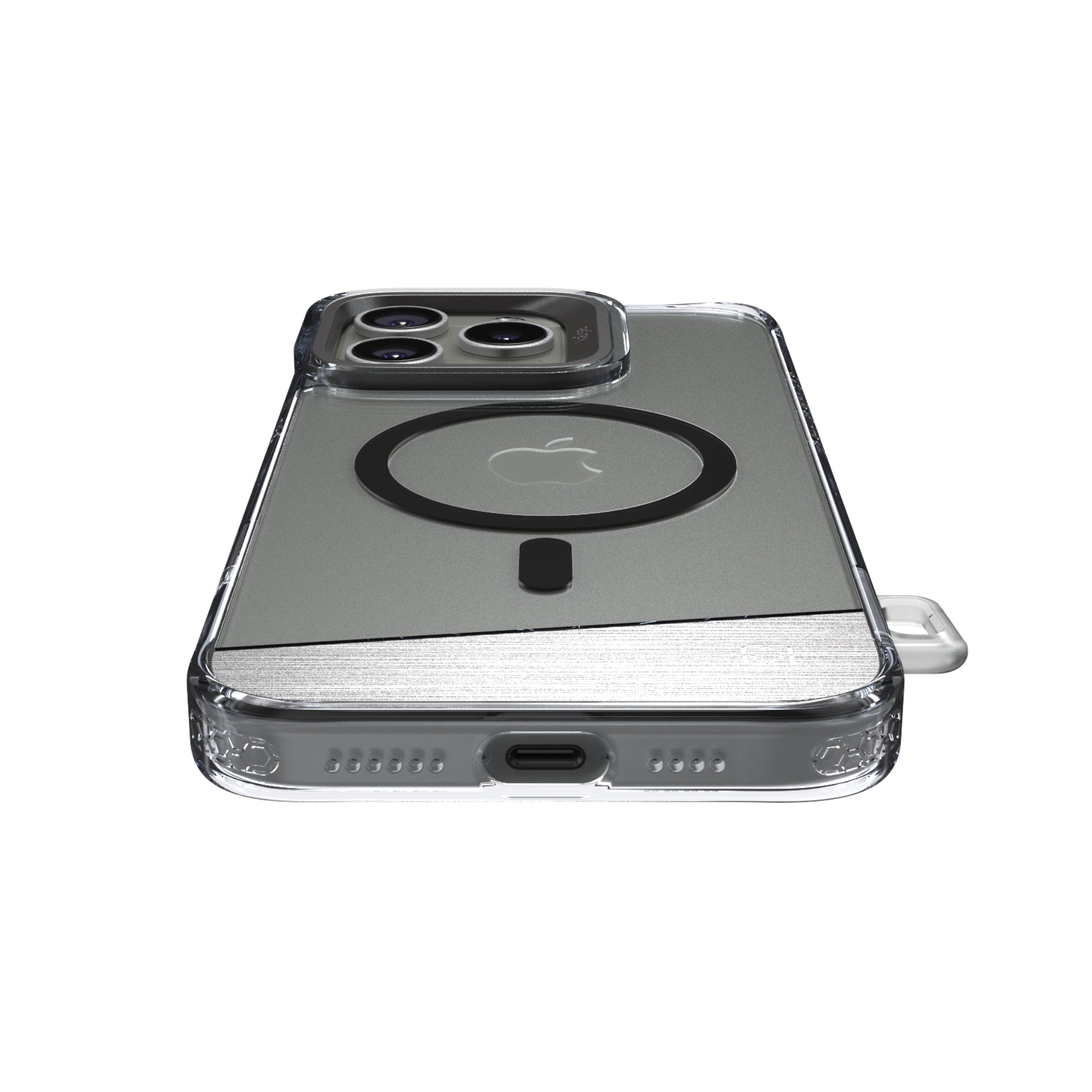 Trans-Shield Collection - Aluminium Back Cover for iPhone 16 (MagSafe Compatible)