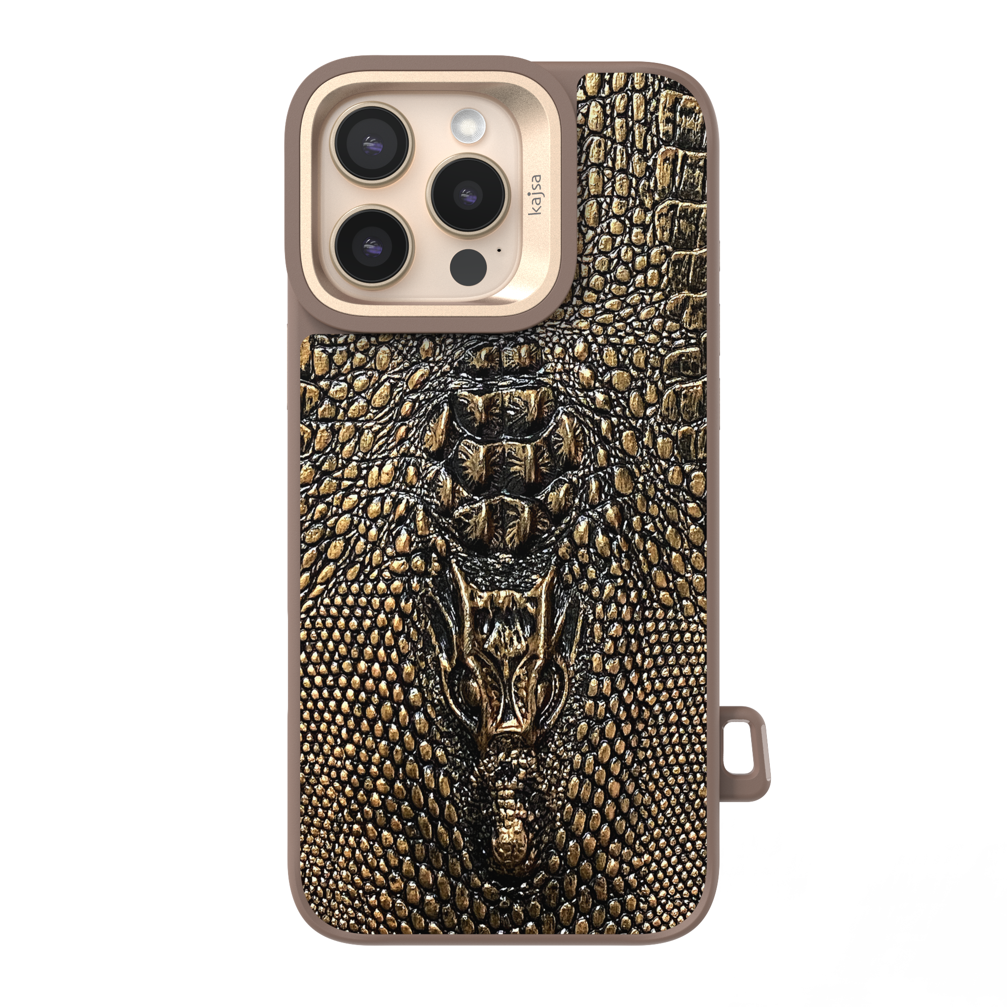 Noble Collection - Croco Head Back Case for iPhone 16-Phone Case-kajsa-phone case - phone cases- phone cover- iphone cover- iphone case- iphone cases- leather case- leather cases- DIYCASE - custom case - leather cover - hand strap case - croco pattern case - snake pattern case - carbon fiber phone case - phone case brand - unique phone case - high quality - phone case brand - protective case - buy phone case hong kong - online buy phone case - iphone‎手機殼 - 客製化手機殼 - samsung ‎手機殼 - 香港手機殼 - 買電話殼