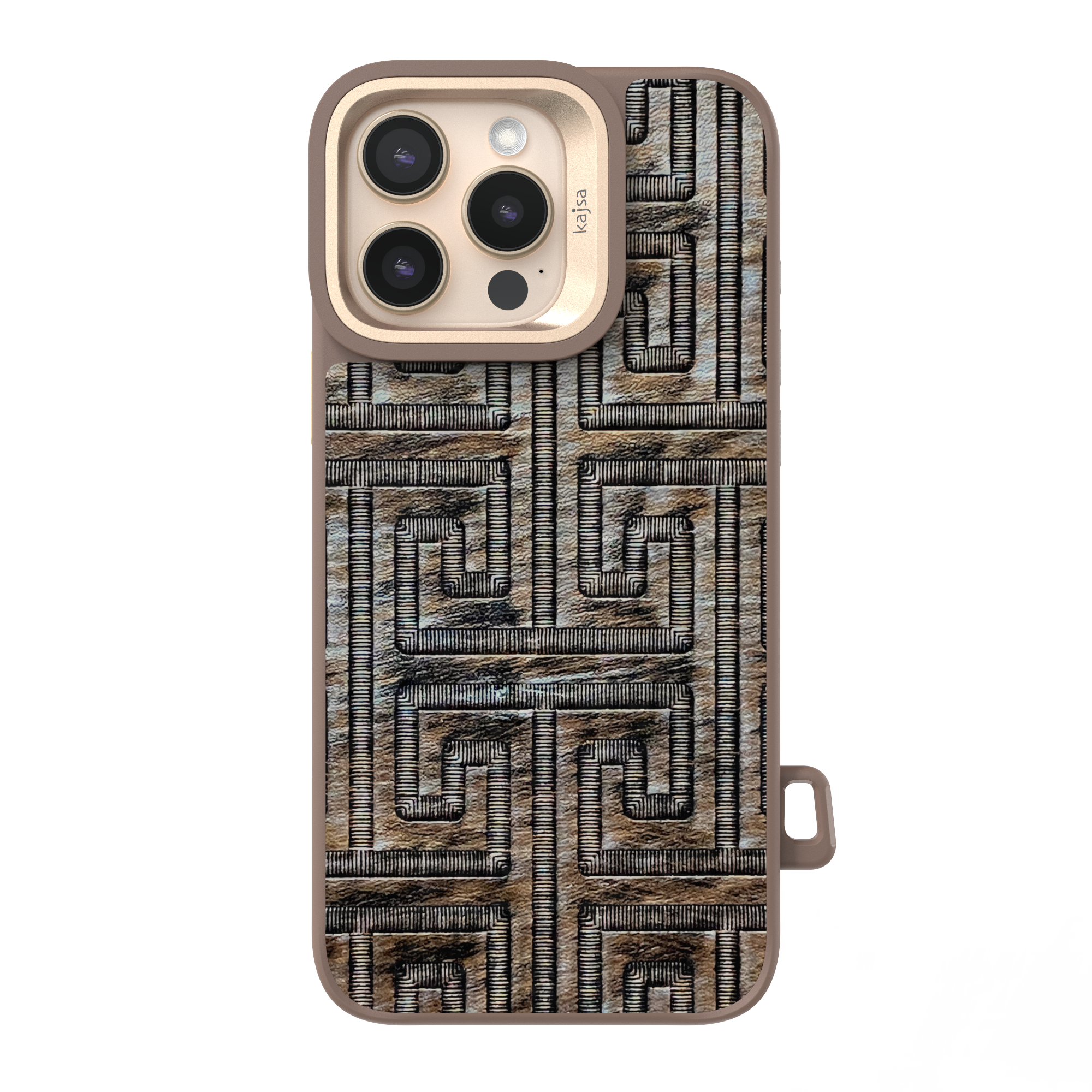 Glamorous Collection - Maze Pattern 2 Back Case for iPhone 16 (MagSafe Compatible)