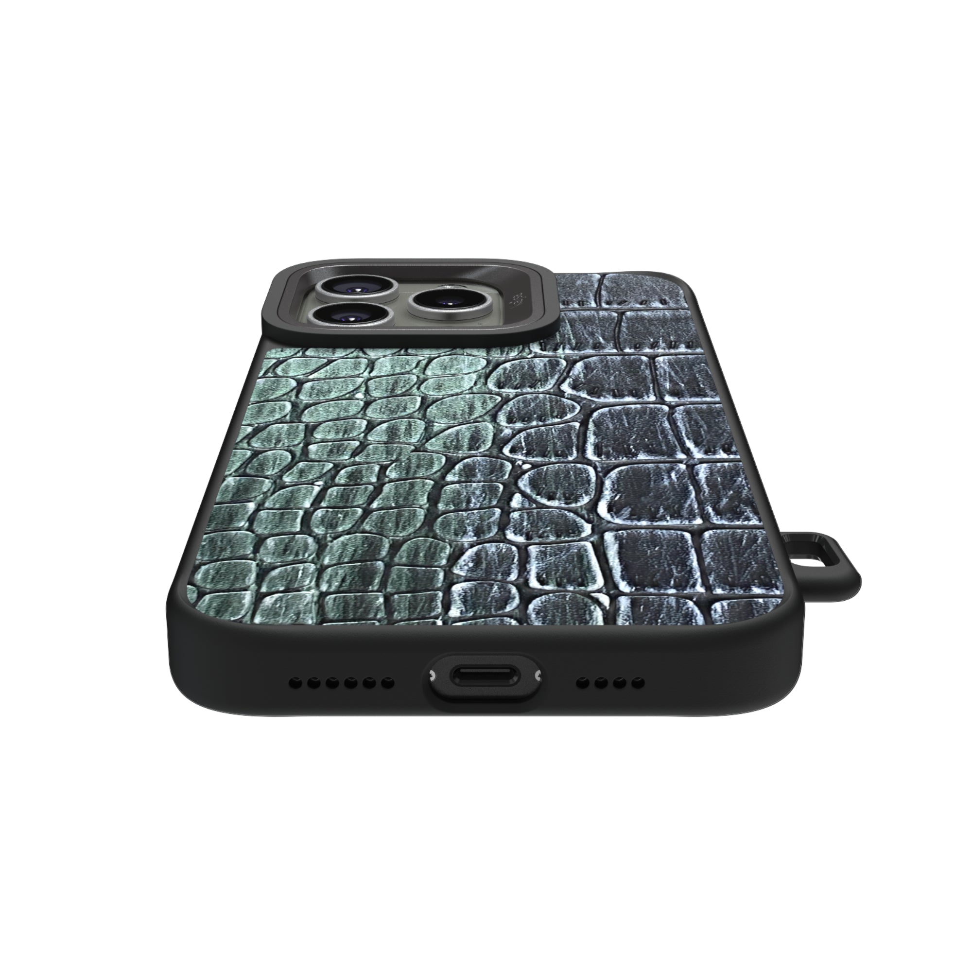 Glamorous Collection - Dual Snake Pattern Back Case for iPhone 16 (MagSafe Compatible)