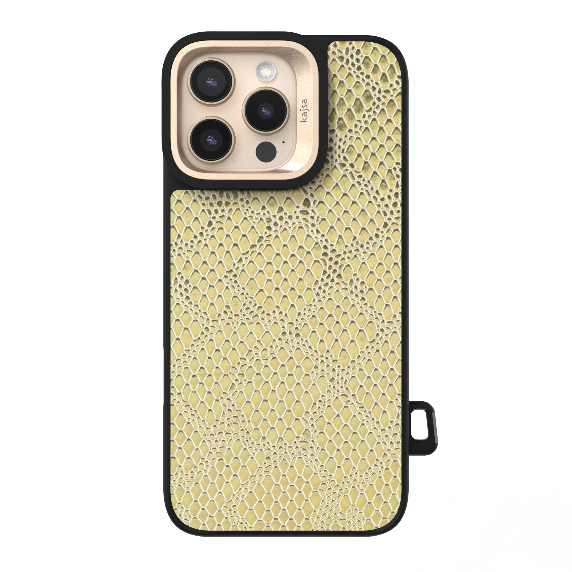 Glamorous Collection - Complex Lizard Back Case for iPhone 16 (MagSafe Compatible)