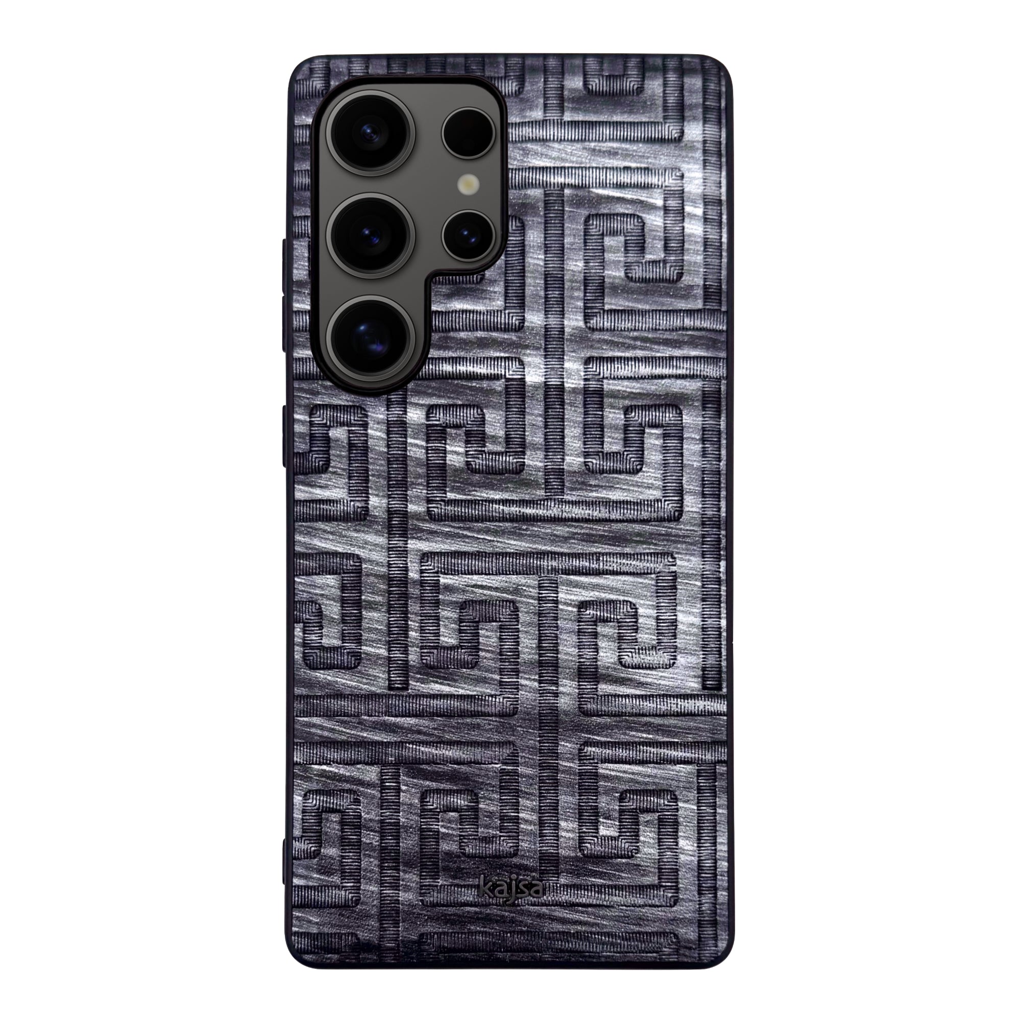 Glamorous Collection - Maze Pattern 2 Back Case for Samsung Galaxy S25/S25 Ultra