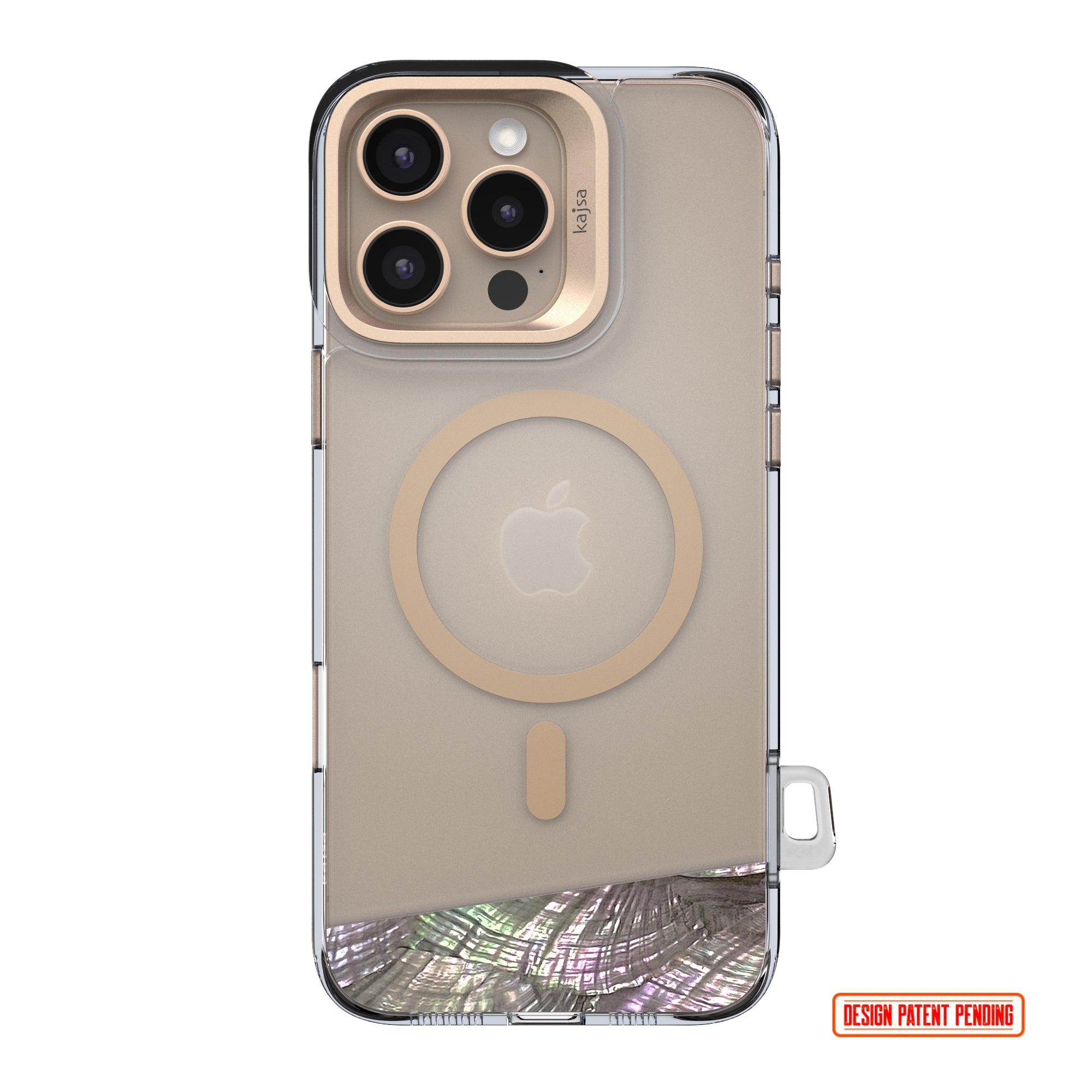 Trans-Shield Collection - Pearl Back Cover for iPhone 16 (MagSafe Compatible)