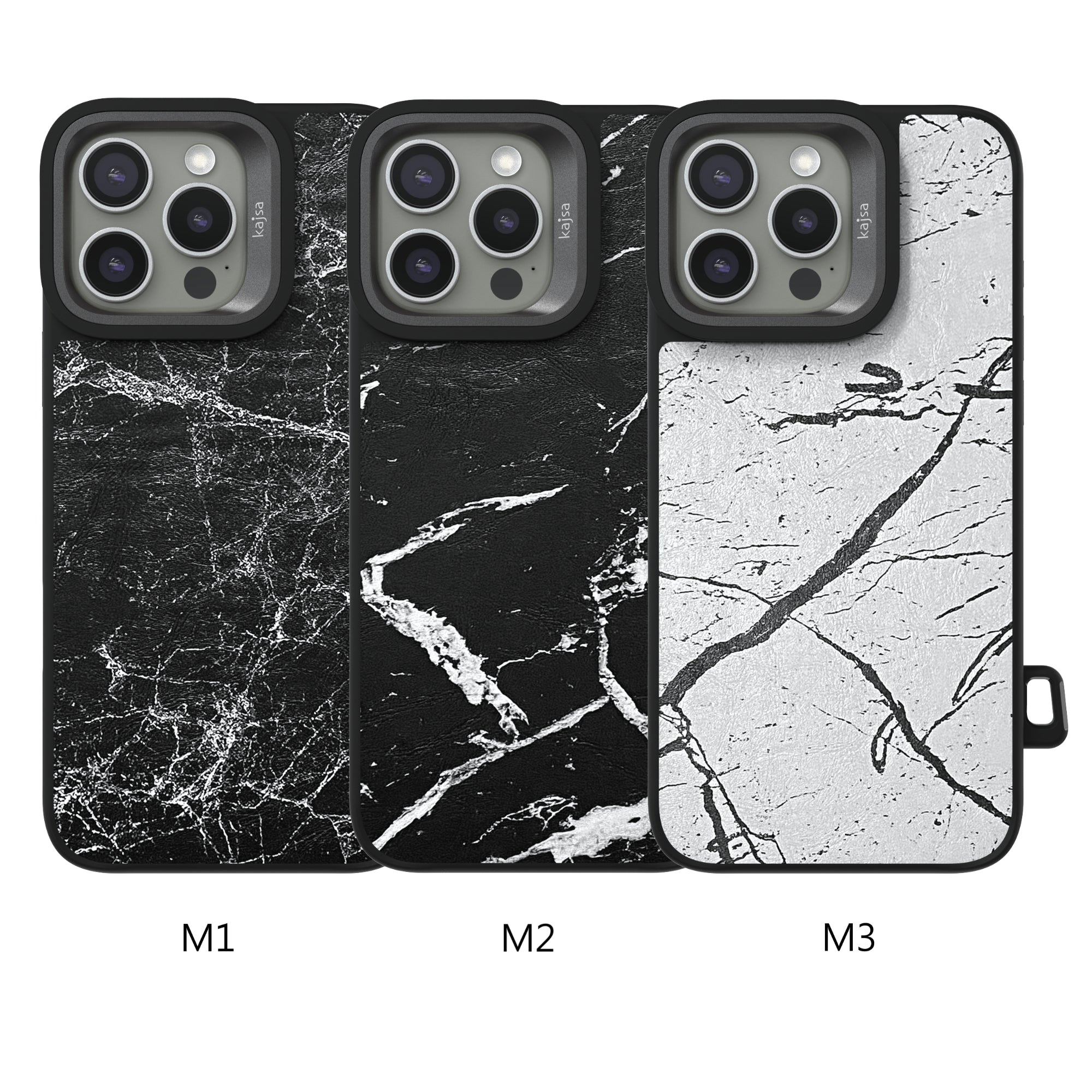 Preppie Collection - Marble PU Back Case for iPhone 16 (MagSafe Compatible)