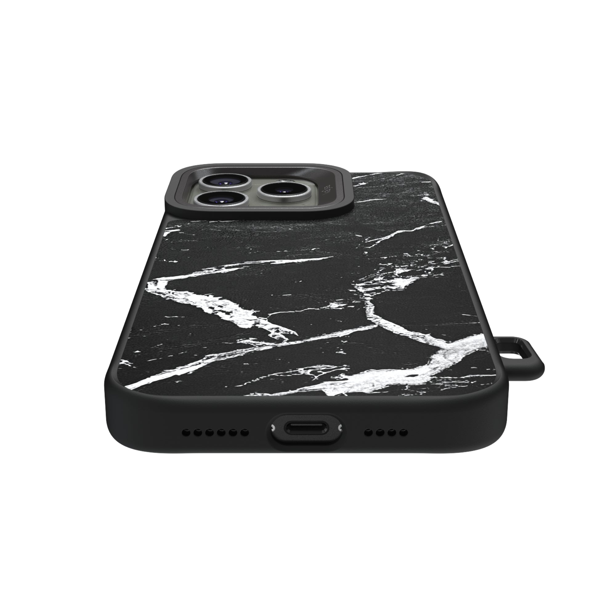 Preppie Collection - Marble PU Back Case for iPhone 16 (MagSafe Compatible)