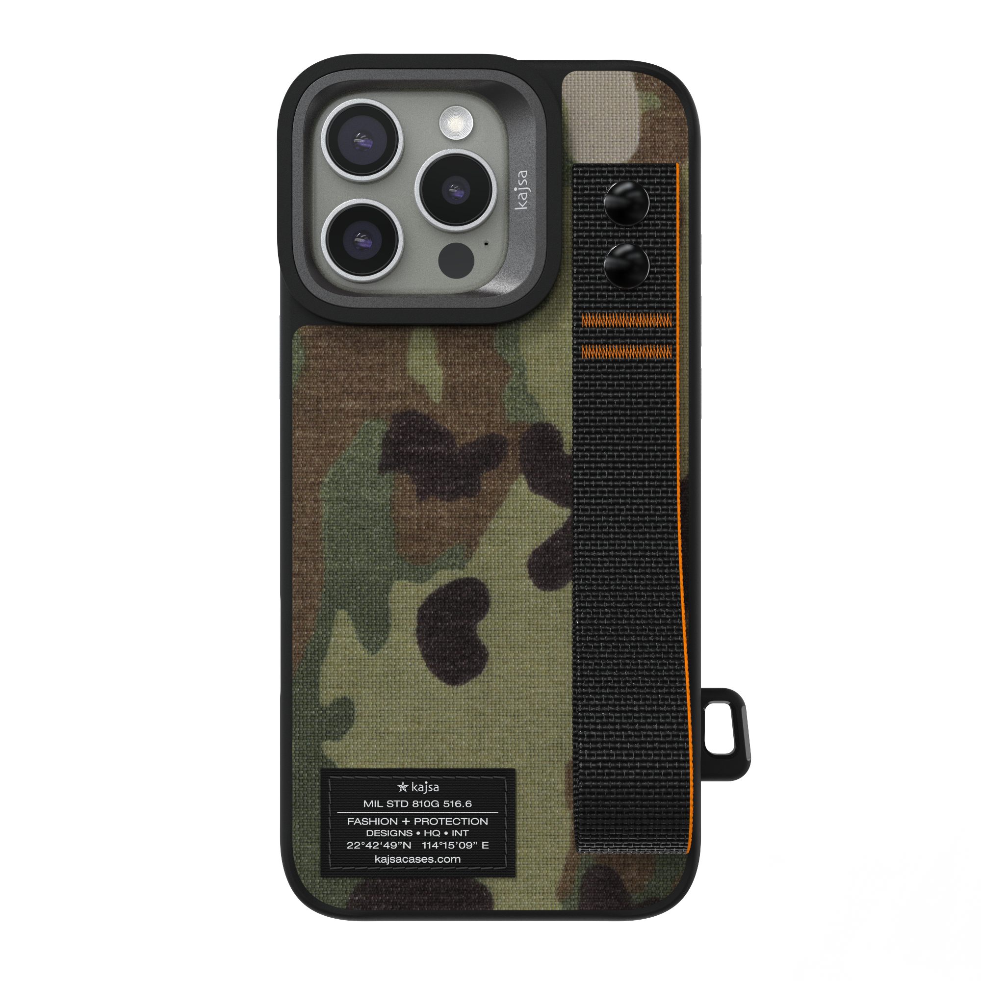 Military Collection - Straps Back Case for iPhone 16 (MagSafe Compatible)