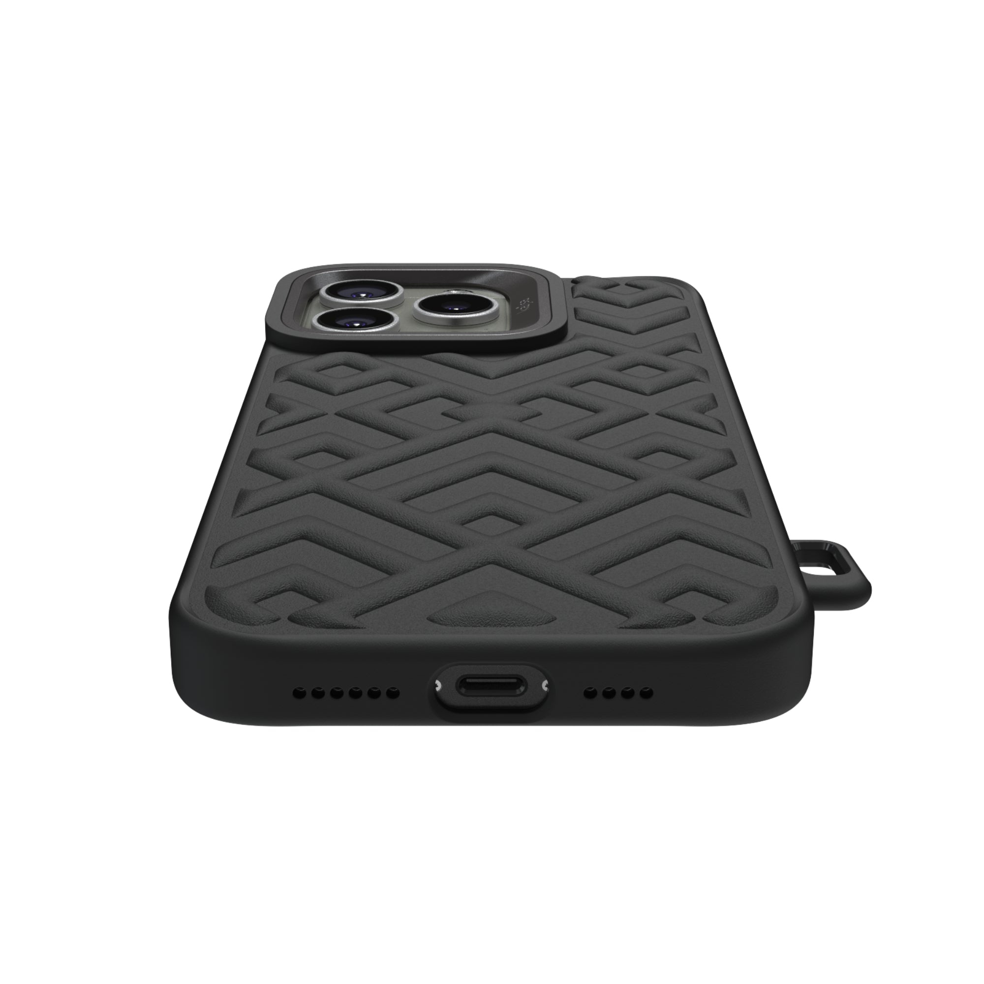 Briquette Collection - Rhombus Back Case for iPhone 16 (MagSafe Compatible)