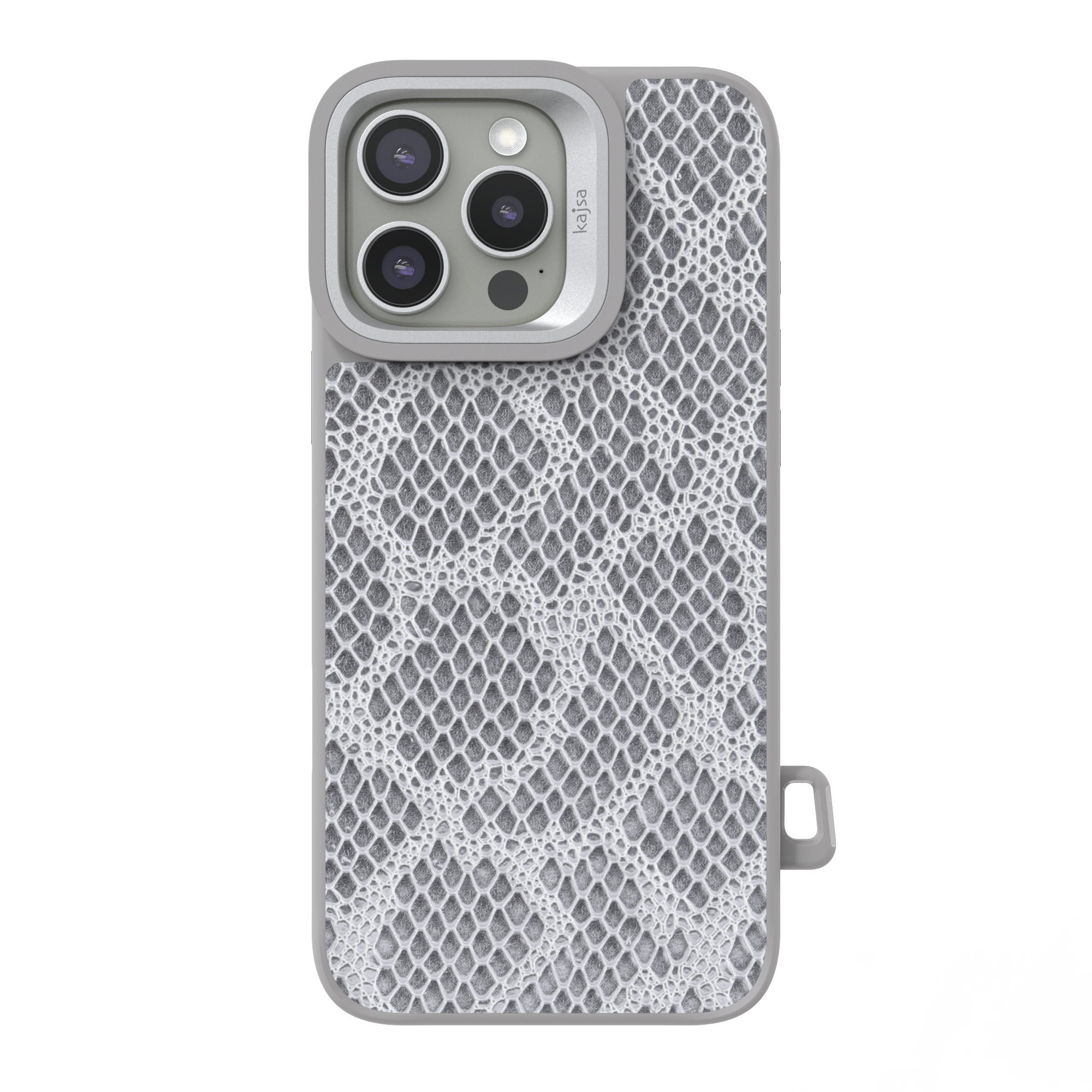 Glamorous Collection - Complex Lizard Back Case for iPhone 16 (MagSafe Compatible)